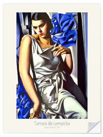 Självhäftande poster Portrait of Mrs. M., 1932