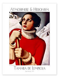 Wall print Saint Moritz, 1929 - Tamara de Lempicka