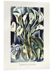 Acrylic print The Arums, 1941 - Tamara de Lempicka