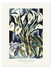 Wall print The Arums, 1941 - Tamara de Lempicka