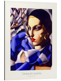 Aluminiumtavla The Blue Scarf, 1930