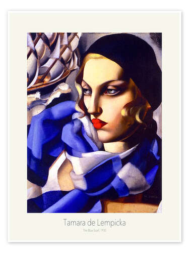 Poster The Blue Scarf, 1930