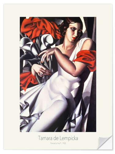 Vinilo para la pared Portrait of Ira P., 1930