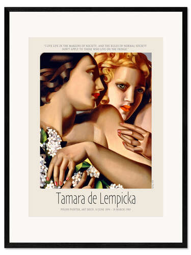 Innrammet kunsttrykk Spring, Quote, 1928