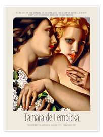 Wall print Spring, Quote, 1928 - Tamara de Lempicka