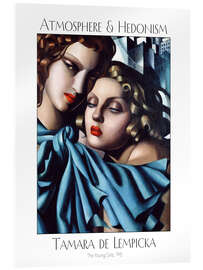 Acrylic print The Young Girls, 1930