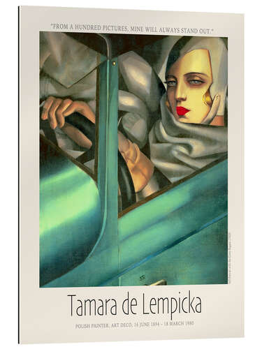 Gallery print Autoportrait, Quote, 1929