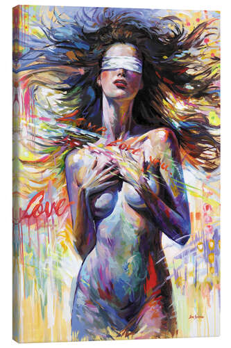 Lienzo Blind Devotion
