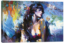 Tableau sur toile Chains Unbound, Heart Set Free - Leon Devenice