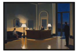 Gerahmter Kunstdruck Hotellobby