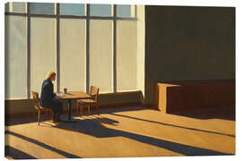 Lienzo Sunlight in a Cafeteria