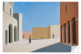 Wandsticker Leeres Dorf