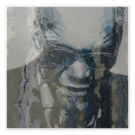 Wall print Ray Charles - Paul Lovering