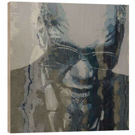 Tableau en bois Ray Charles - Paul Lovering