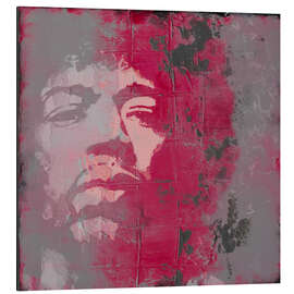 Cuadro de aluminio Jimi Hendrix