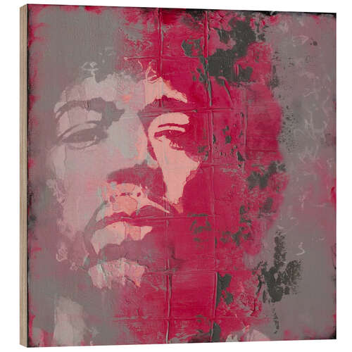 Puutaulu Jimi Hendrix