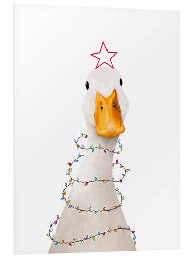 PVC-tavla Christmas duck