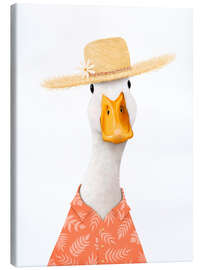 Lærredsbillede Beach duck