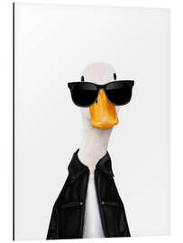 Aluminiumsbilde Stylish duck - Valeriya Korenkova