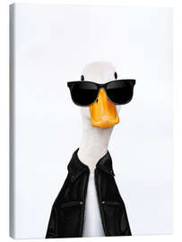 Lærredsbillede Stylish duck - Valeriya Korenkova
