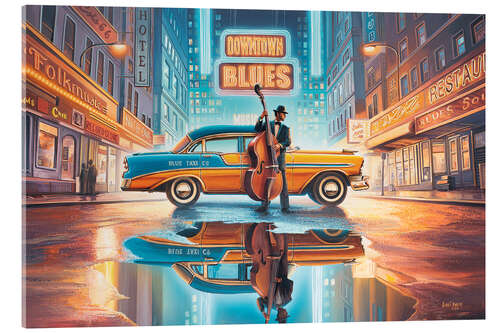 Obraz na szkle akrylowym Downtown Blues II