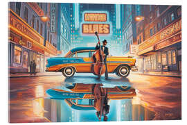 Obraz na szkle akrylowym Downtown Blues II - Georg Huber