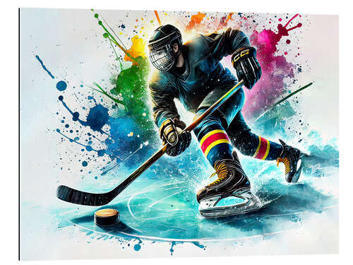 Gallery print Ice hockey player II