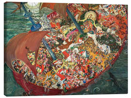 Canvas print The Ship of Fools, 1922 - Oskar Laske