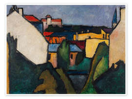 Tableau Houses, 1910 - Alexander Kanoldt