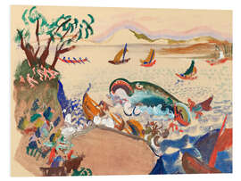 Hartschaumbild Der Wal