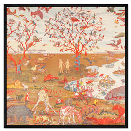 Gerahmter Kunstdruck Paradies, 1913