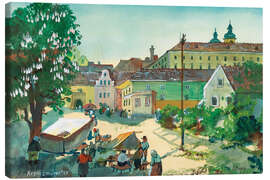 Tableau sur toile Kremsmünster, Austria - Oskar Laske
