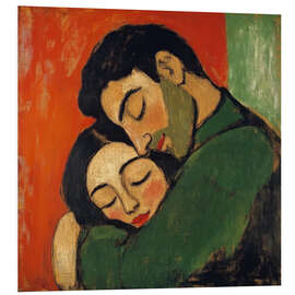 Hartschaumbild Liebhaber