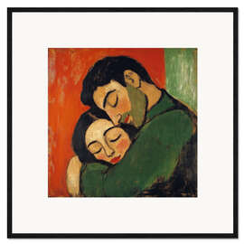 Impresión de arte enmarcada Lovers