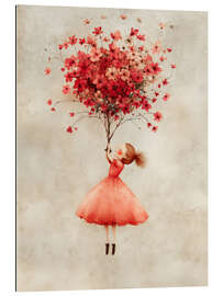 Gallery print Red Flower Bouquet