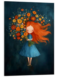 Quadro em plexi-alumínio Dreaming of Flowers - Annika Persson
