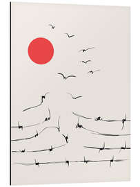 Aluminium print Break Free - CatsAndDotz