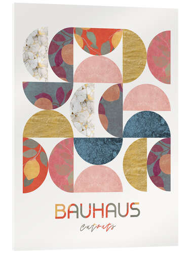 Acrylglasbild Bauhaus Cutouts