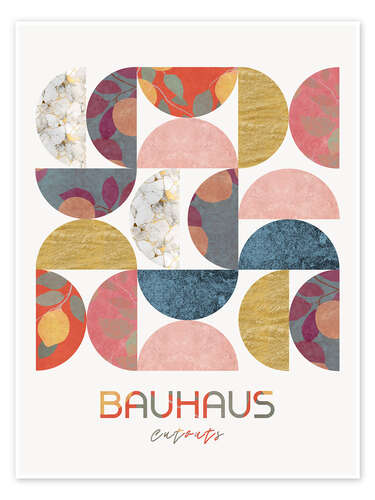 Poster Bauhaus Cutouts