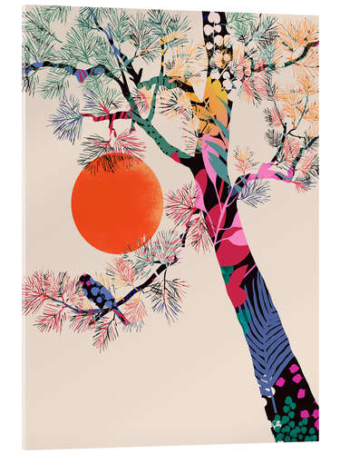 Acrylic print Japanese Summer