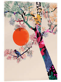 Acrylic print Japanese Summer - CatsAndDotz