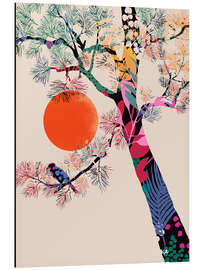 Obraz na aluminium Japanese Summer - CatsAndDotz