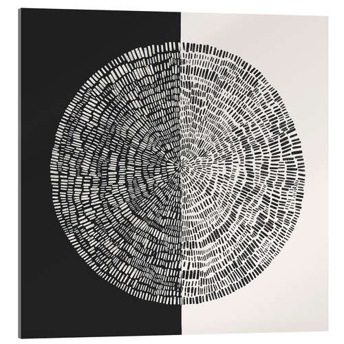 Acrylic print Convergence