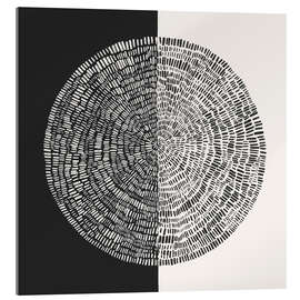 Acrylic print Convergence