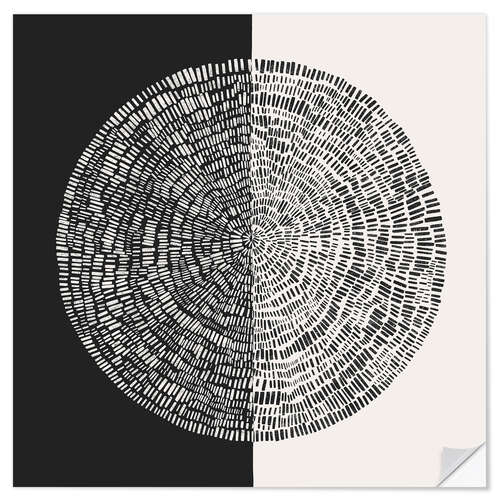 Vinilo para la pared Convergence