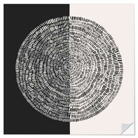 Vinilo para la pared Convergence