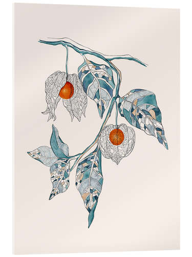 Acrylic print Chinese Lantern