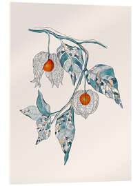 Acrylic print Chinese Lantern - CatsAndDotz