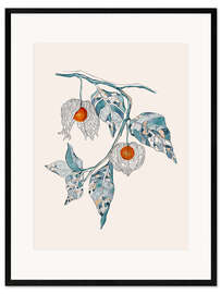 Gerahmter Kunstdruck Chinesische Laterne