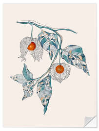 Wandsticker Chinesische Laterne